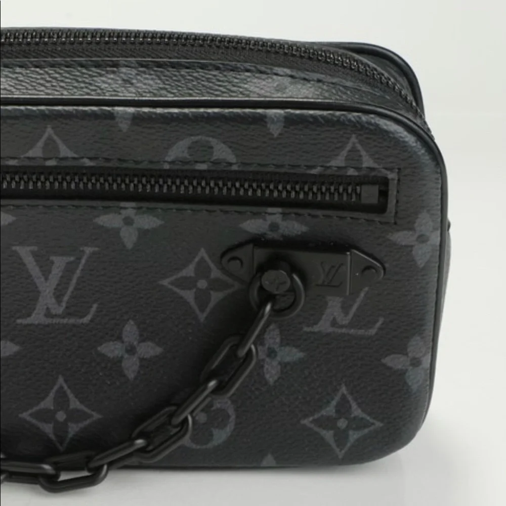 Louis Vuitton Grey Monogram Volga eclipse bag - Picture 4 of 8